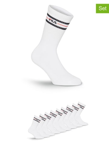 Fila Skarpety (9 par) w kolorze białym