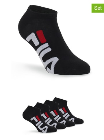 Fila Skarpety (4 pary) w kolorze czarnym