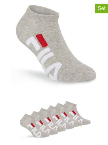 Fila 6er-Set Socken in Grau