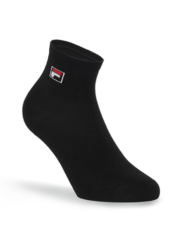 Fila 6er-Set Socken in Schwarz
