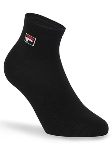 Fila 9er-Set Socken in Schwarz