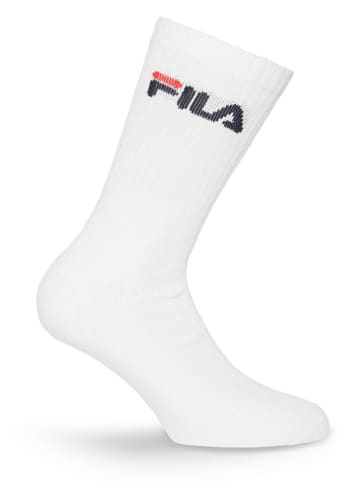 Fila 6er-Set Tennissocken in Weiß