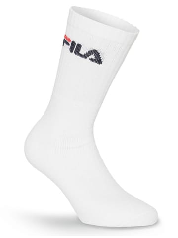 Fila 6er-Set Tennissocken in Weiß
