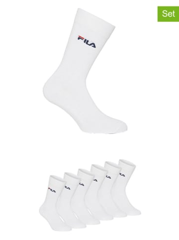 Fila Skarpety (6 par) w kolorze białym