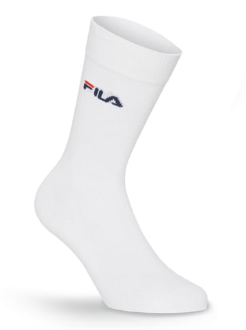 Fila 9er-Set Socken in Weiß