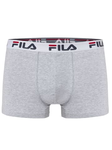 Fila Bokserki (4 pary) w kolorze szarym i czarnym