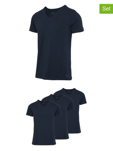 Fila Koszulki (3 szt.) w kolorze granatowym