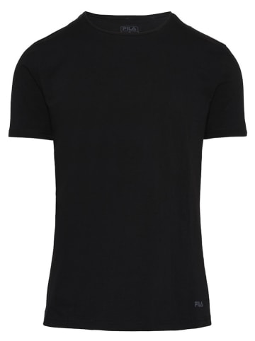 Fila 3er-Set Shirts in Schwarz