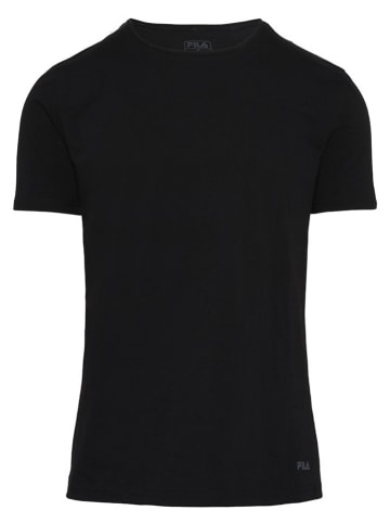 Fila 3er-Set Shirts in Schwarz, Weiß und Grau