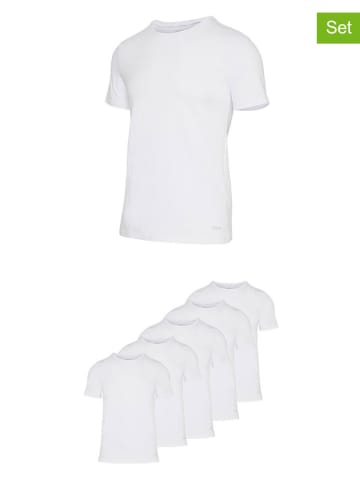 Fila 5er-Set Shirts in Weiß