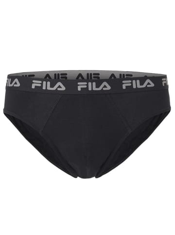 Fila 5er-Set Slips in Schwarz