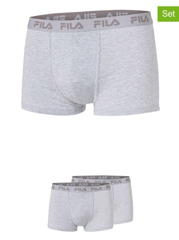 Fila 2er-Set Boxershorts in Grau