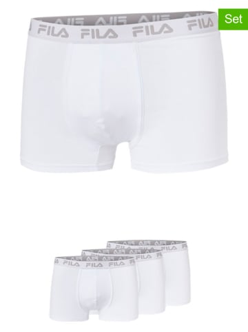 Fila Bokserki (3 pary) w kolorze białym