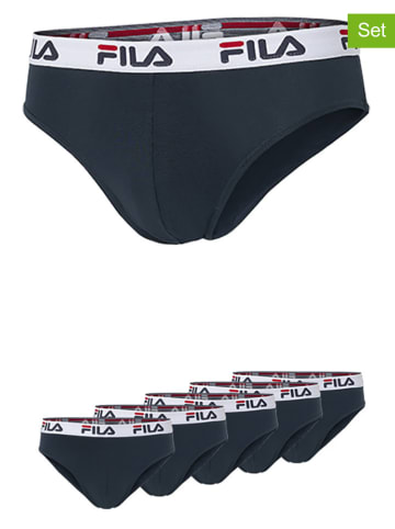 Fila Slipy (5 par) w kolorze granatowym