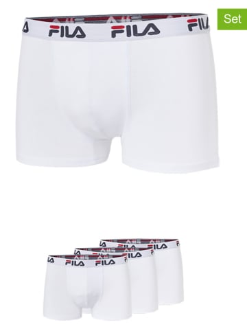 Fila Bokserki (3 pary) w kolorze białym