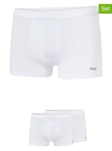 Fila 2er-Set Boxershorts in Weiß