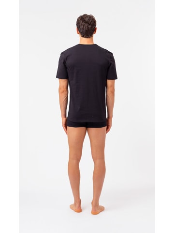 Fila 2er-Set: Shirts in Schwarz