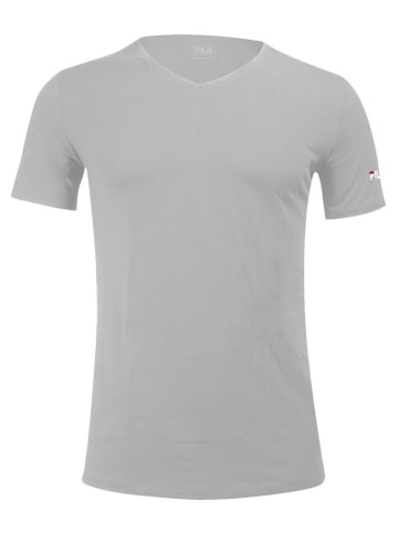 Fila 4er-Set Shirts in Grau