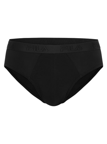 Fila 2er-Set Slips in Schwarz