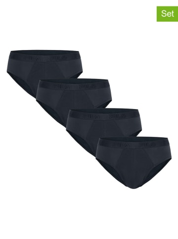 Fila 4er-Set Slips in Dunkelblau