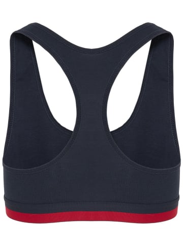 Fila 3-częściowy zestaw bielizny w kolorze granatowo-czerwonym