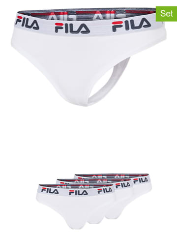 Fila Stringi (3 pary) w kolorze białym