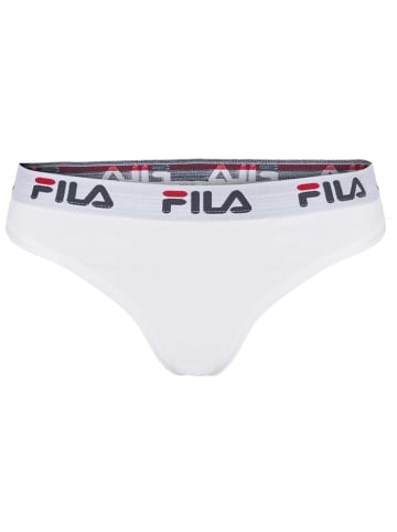 Fila 3er-Set Strings in Weiß