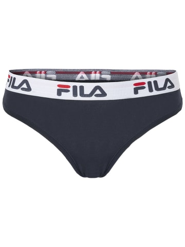 Fila 3er-Set Strings in Dunkelblau/ Weiß