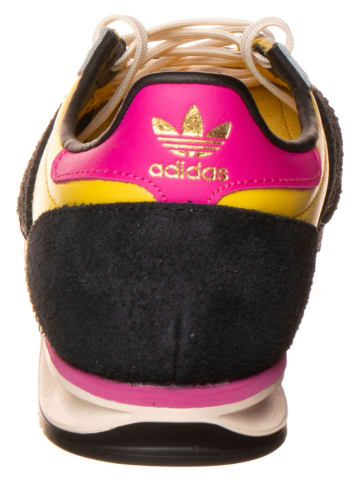 adidas Leder-Sneakers "SL 72 OG" in Gelb
