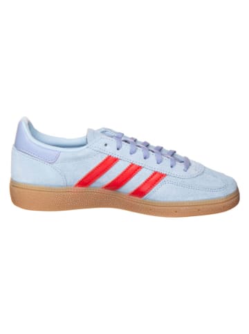adidas Skórzane sneakersy "Handball Spezial" w kolorze błękitnym