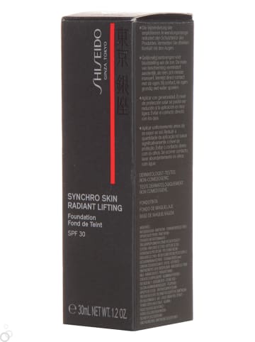 Shiseido Podkład "Radiant Lifting - 450 Copper" - SPF 30 - 30 ml
