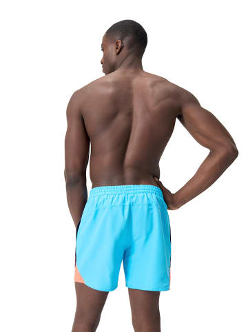 Speedo Badeshorts "Eco Hyperboom" in Hellblau/ Orange