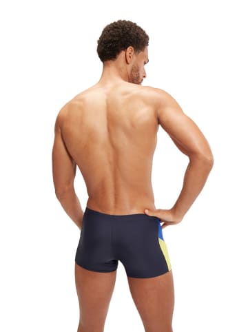Speedo Zwembroek "Eco Dive" donkerblauw/geel/blauw