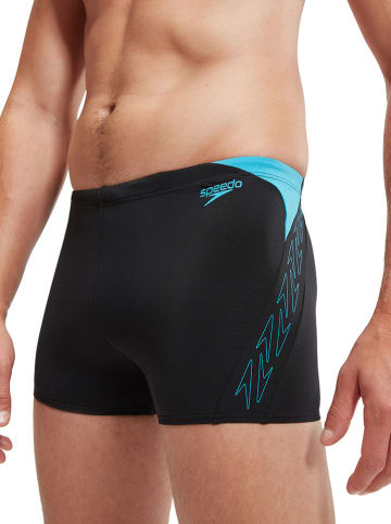 Speedo Zwembroek "Eco+ Hyperboom" zwart/lichtblauw
