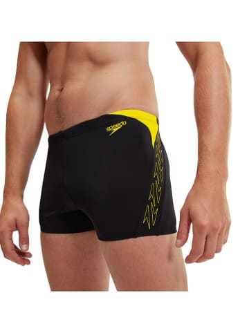 Speedo Kąpielówki "Eco+ H-Boom" w kolorze czarno-żółtym