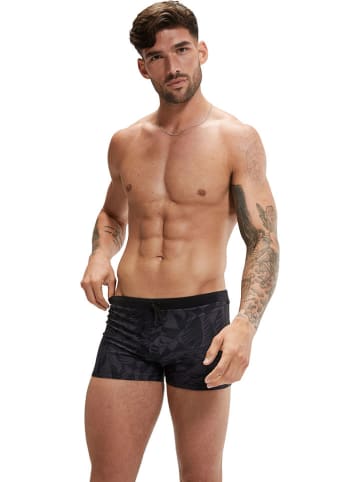 Speedo Kąpielówki w kolorze czarno-szarym