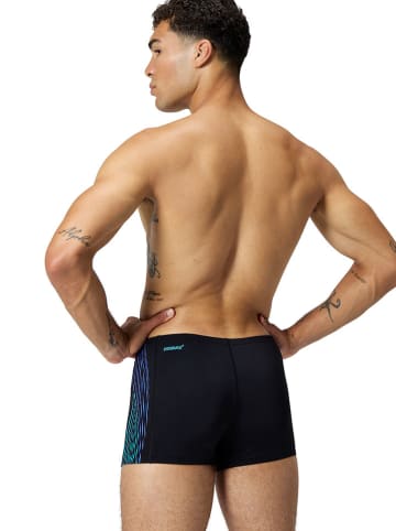 Speedo Zwemshorts "End+ Tech Panel" zwart/blauw
