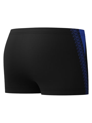 Speedo Badeshorts "S Hyperboom" in Schwarz/ Blau