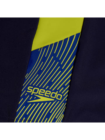 Speedo Kąpielówki "Eco Dive" w kolorze granatowo-niebiesko-zielonym