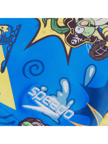 Speedo Zwemshorts "Eco Dig" blauw/geel/oranje