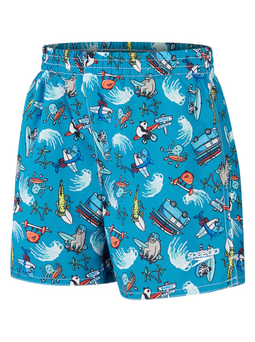 Speedo Zwemshorts blauw/meerkleurig
