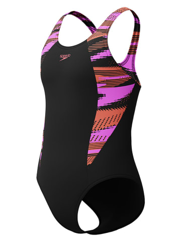 Speedo Badpak "H-Boom" zwart/paars