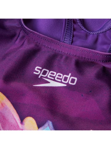 Speedo Strój kąpielowy "Eco Dig" w kolorze fioletowym