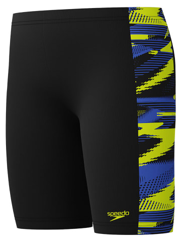 Speedo Zwemshorts "H-Boom" zwart/blauw/geel
