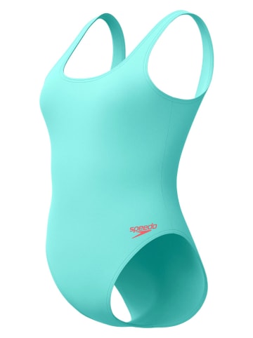 Speedo Badeanzug "Eco Textured" in Türkis