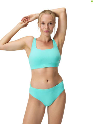 Speedo 2-częściowe bikini "Eco Textured" w kolorze turkusowym