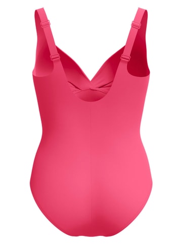 Speedo Modelujący strój kąpielowy "Shaping" w kolorze różowym