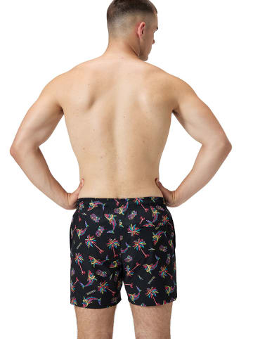 Speedo Badeshorts "Redondo" in Schwarz/ Bunt
