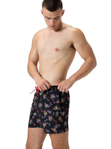 Speedo Zwemshorts "Redondo" zwart/meerkleurig