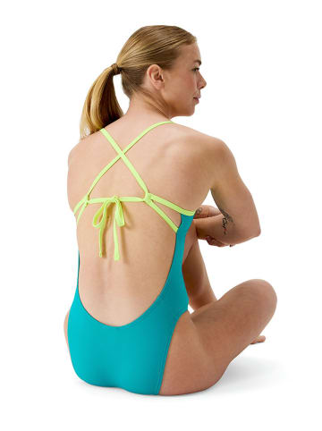 Speedo Strój kąpielowy w kolorze turkusowym